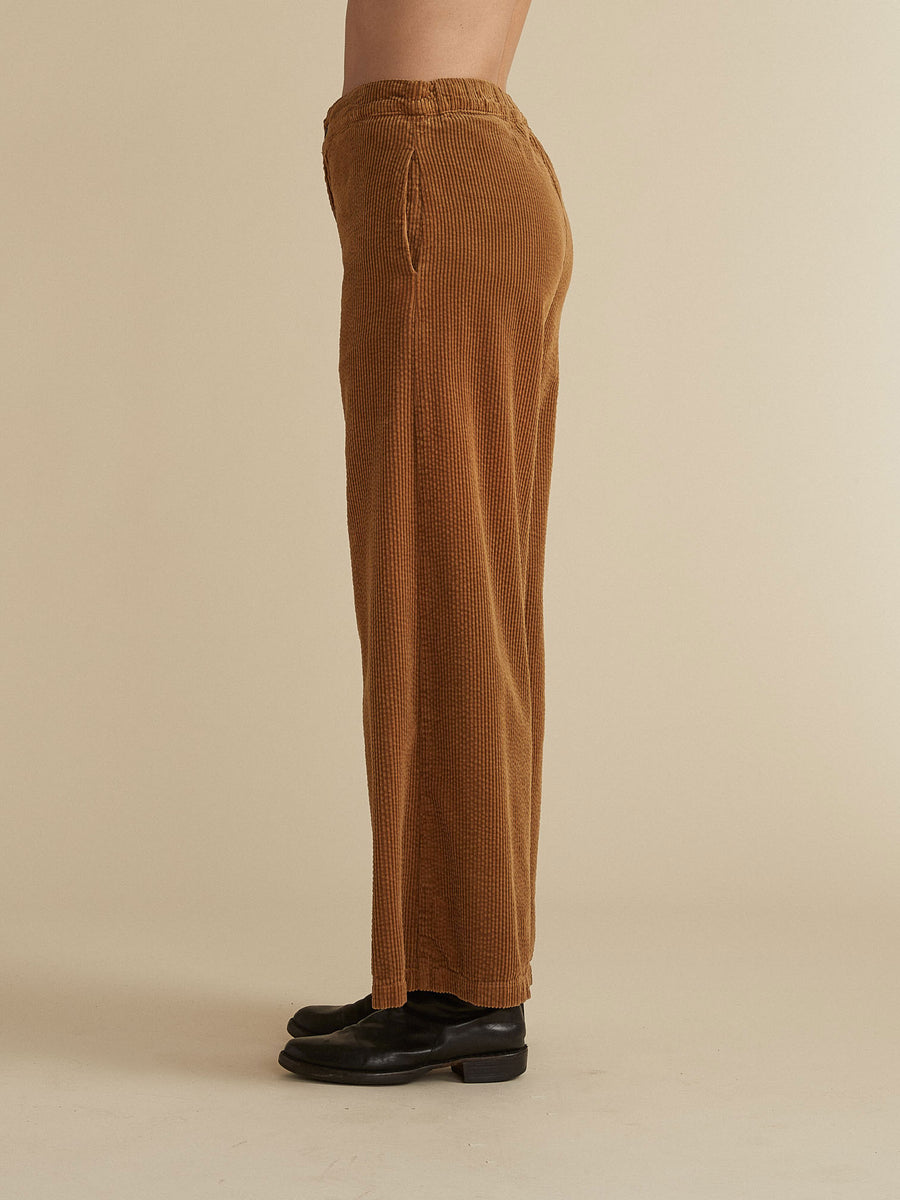 【PORTERNA】Laxen corduroy trousers Lux Cord Wide Leg Pants – The Right Side Boutique