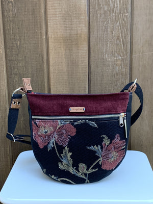 Lynn Bag - Black Floral