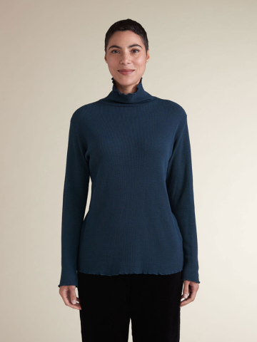 Tencel Cotton Turtleneck