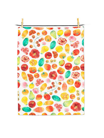 Tote and Tea Towel Gift Set - Tomatoes