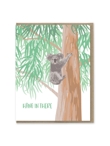 Hang in There Charity Greeting Card
