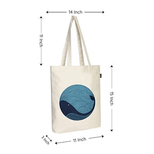 Organic Cotton Whale Tote