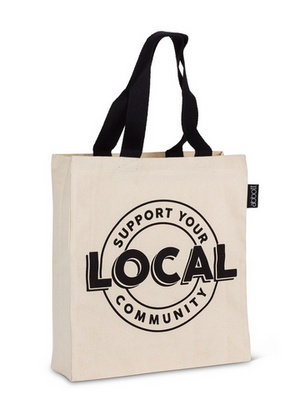 Reusable Canvas Tote Support Your Local Community