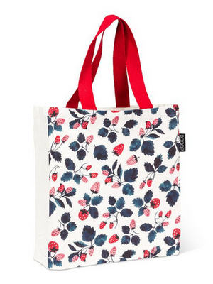 Tote and Tea Towel Gift Set - Strawberries