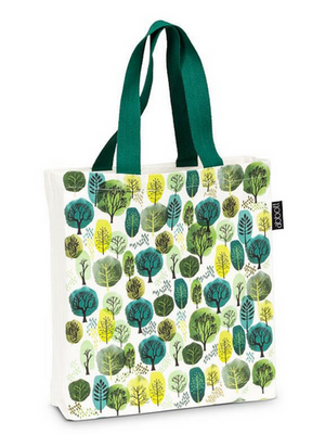Tote and Tea Towel Gift Set - Green Trees
