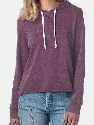 Liv Charity Hoodie - Plum With A Bear