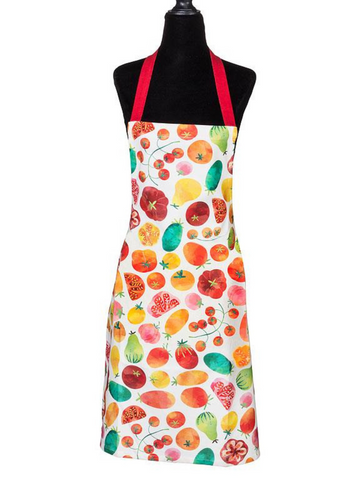 Apron and Tea Towel Gift Set - Tomatoes
