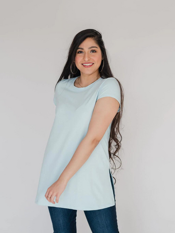 Wilma Tunic - Powder Blue