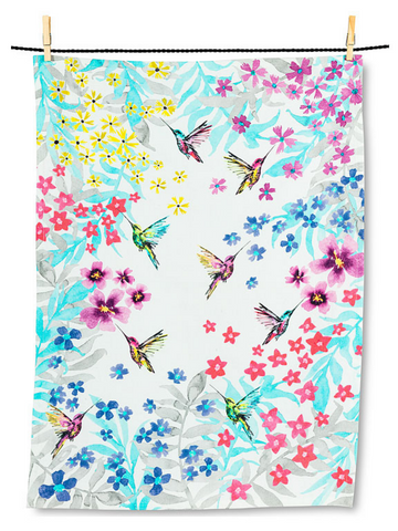 Hummingbird Tea Towel