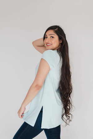 Wilma Tunic - Powder Blue